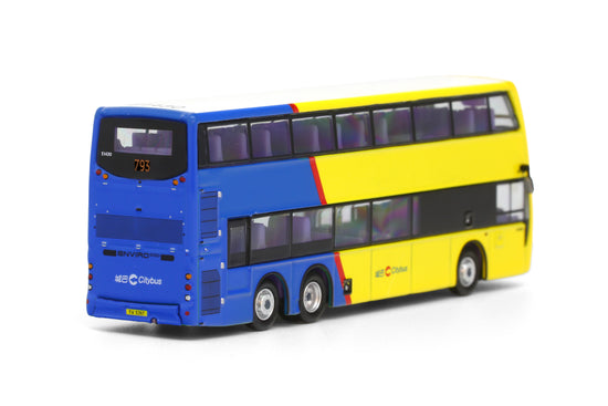 【城巴新裝】1:120 城巴亞歷山大丹尼士 Enviro500 MMC 12米 (793 蘇屋)