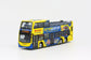 【觀光城巴】1:76 城巴亞歷山大丹尼士Enviro500 MMC 12米開篷版 (H2K 夜賞香港)