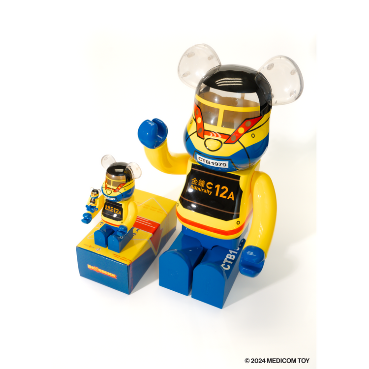 BE@RBRICK HK City Bus 100% & 400% 香港 城巴 BE@RBRICK HK City Bus 100% & 400% 香港 城巴